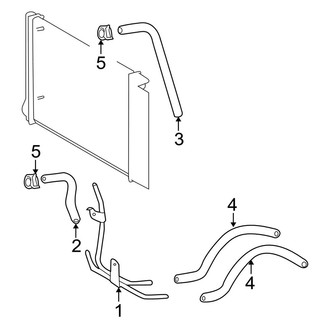 Toyota OE - Cooling - Trans Oil Cooler (USA Built), (1.8L)