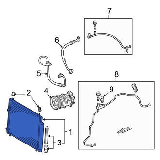 Toyota OE - A/C Condenser
