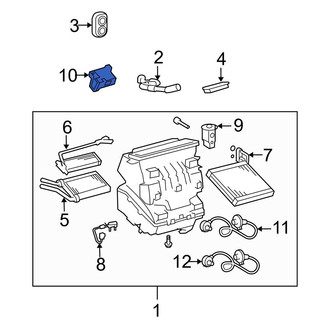Toyota OE - HVAC Control Module