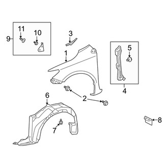 Toyota OE - Fender & Components