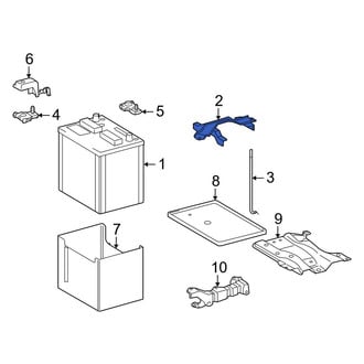 Toyota OE - Battery Hold Down