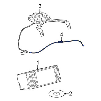 Toyota OE - GPS Navigation System Antenna Cable