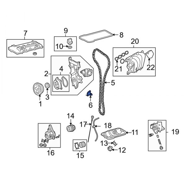 Engine Timing Chain Tensioner