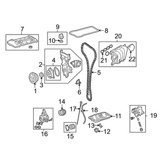 Toyota OE - Engine / Transaxle - Engine Parts