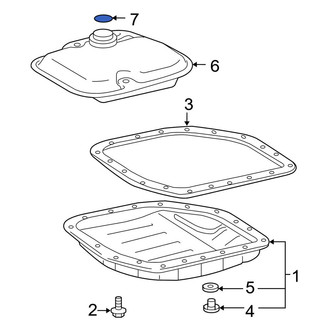 Toyota OE - Automatic Transmission Filter O-Ring