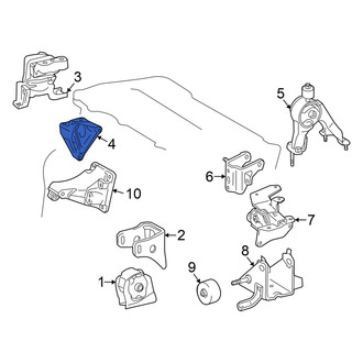 Toyota OE - Left Engine Mount
