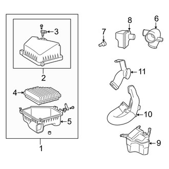 Toyota OE - Engine / Transaxle - Air Intake (2.4L)
