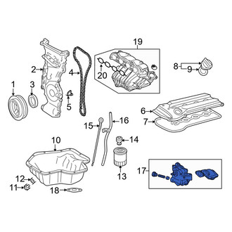 Toyota OE - Engine Oil Pump