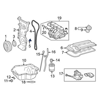 Toyota OE - Engine Timing Chain Tensioner