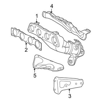 Toyota OE - Exhaust System - Manifold