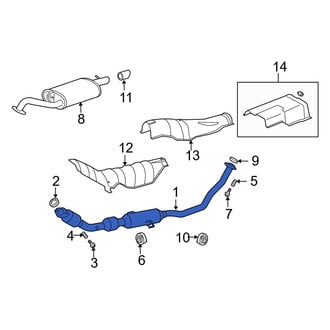 Toyota OE - Catalytic Converter