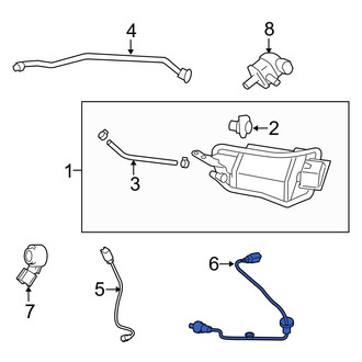 Toyota OE - Rear Oxygen Sensor