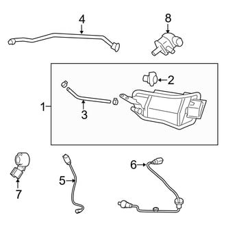 Toyota OE - Emission System - Emission Components