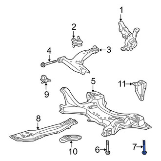 Toyota OE - Rear Suspension Crossmember Bolt