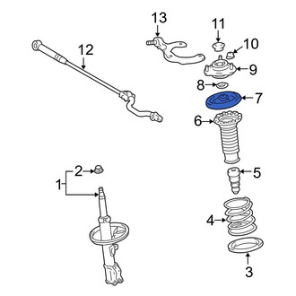Toyota OE - Front Upper Coil Spring Insulator