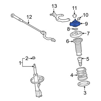 Toyota OE - Front Suspension Strut Mount