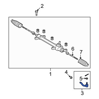 Toyota OE - Outer Steering Tie Rod End