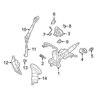 Toyota OE - Steering Column Assembly (Japan Built)