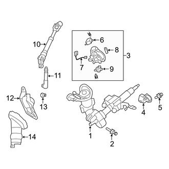 Toyota OE - Steering Column Assembly (USA Built)