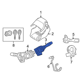 Toyota OE - Wiper Switch