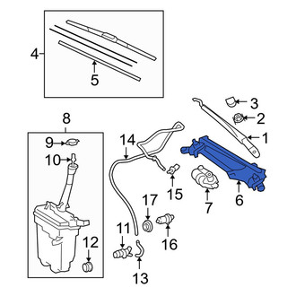Toyota OE - Wiper Linkage