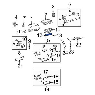 Toyota OE - Lower Instrument Panel Cover