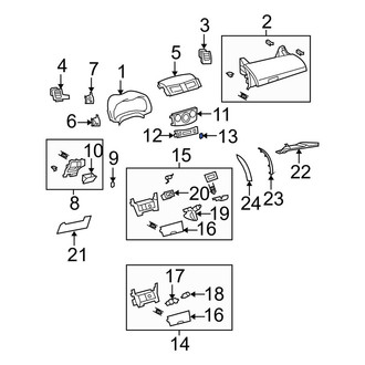 Toyota OE - Lower Instrument Panel Cover