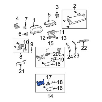 Toyota OE - Glove Box