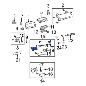 Toyota OE - Glove Box
