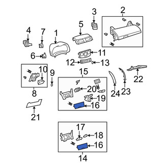 Toyota OE - Glove Box Door