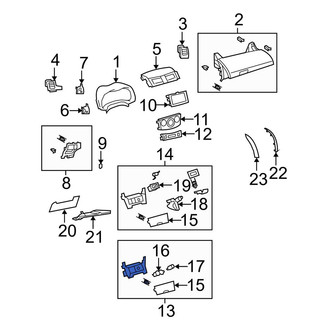 Toyota OE - Glove Box