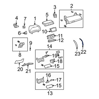 Toyota OE - Right Instrument Panel Cover
