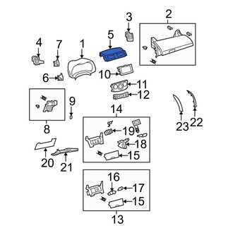 Toyota OE - Center Dashboard Air Vent