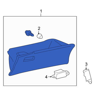 Toyota OE - Front Glove Box