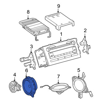 Toyota OE - Front Center Speaker