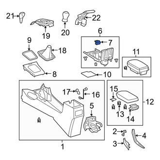 Toyota OE - Front Console Cup Holder