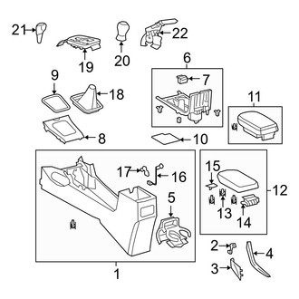 Toyota OE - Center Console