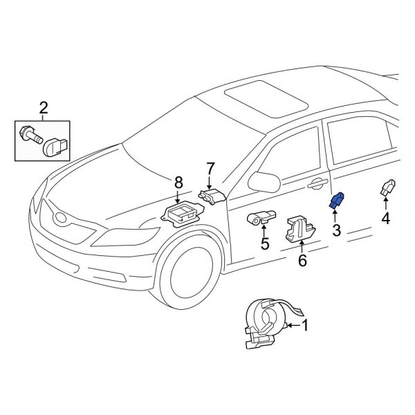 Air Bag Impact Sensor