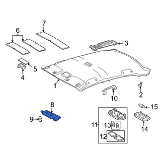 Toyota OE - Right Sun Visor