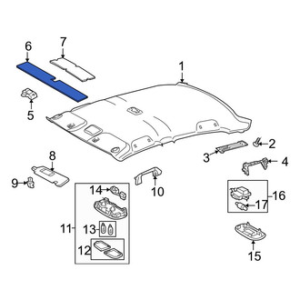 Toyota OE - Roof Insulator