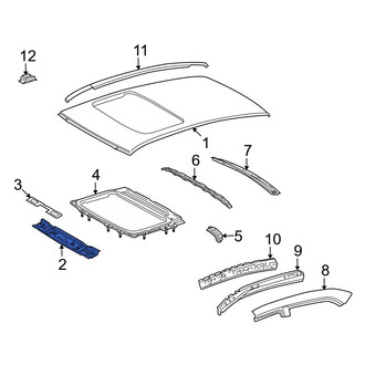 Toyota OE - Front Roof Header Panel