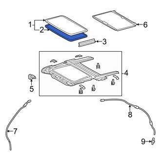 Toyota OE - Sunroof Seal