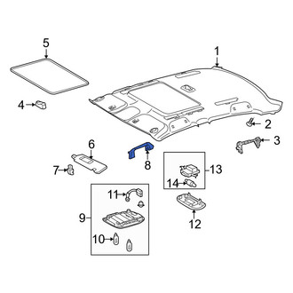 Toyota OE - Interior Grab Bar