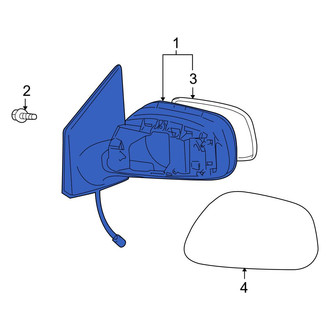 Toyota OE - Front Right Door Mirror
