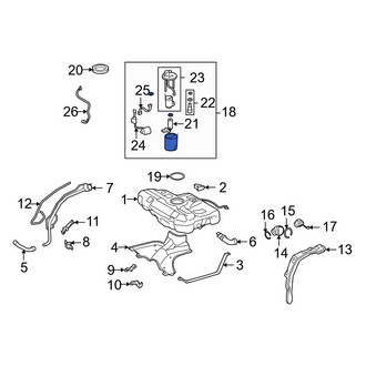 Toyota OE - Fuel Pump and Sender Assembly