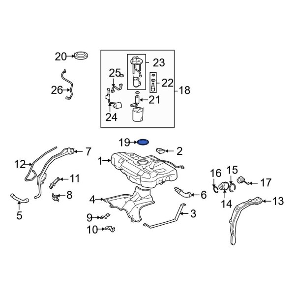 Fuel Pump Tank Seal