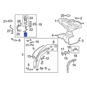 Toyota OE - Fuel Pump and Sender Assembly