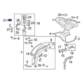 Toyota OE - Fuel Tank Lock Ring