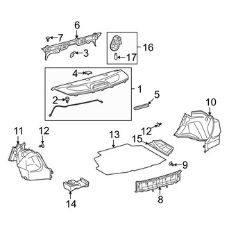 Toyota OE - Rear Body & Floor - Interior Trim