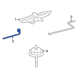 Toyota OE - Wheel Lug Wrench